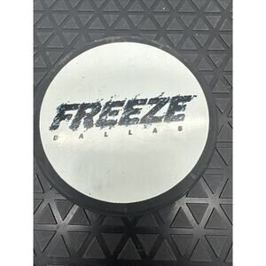 Vintage Official Dallas Freeze Ice Hockey Puck Compliments of Blimpie Rock